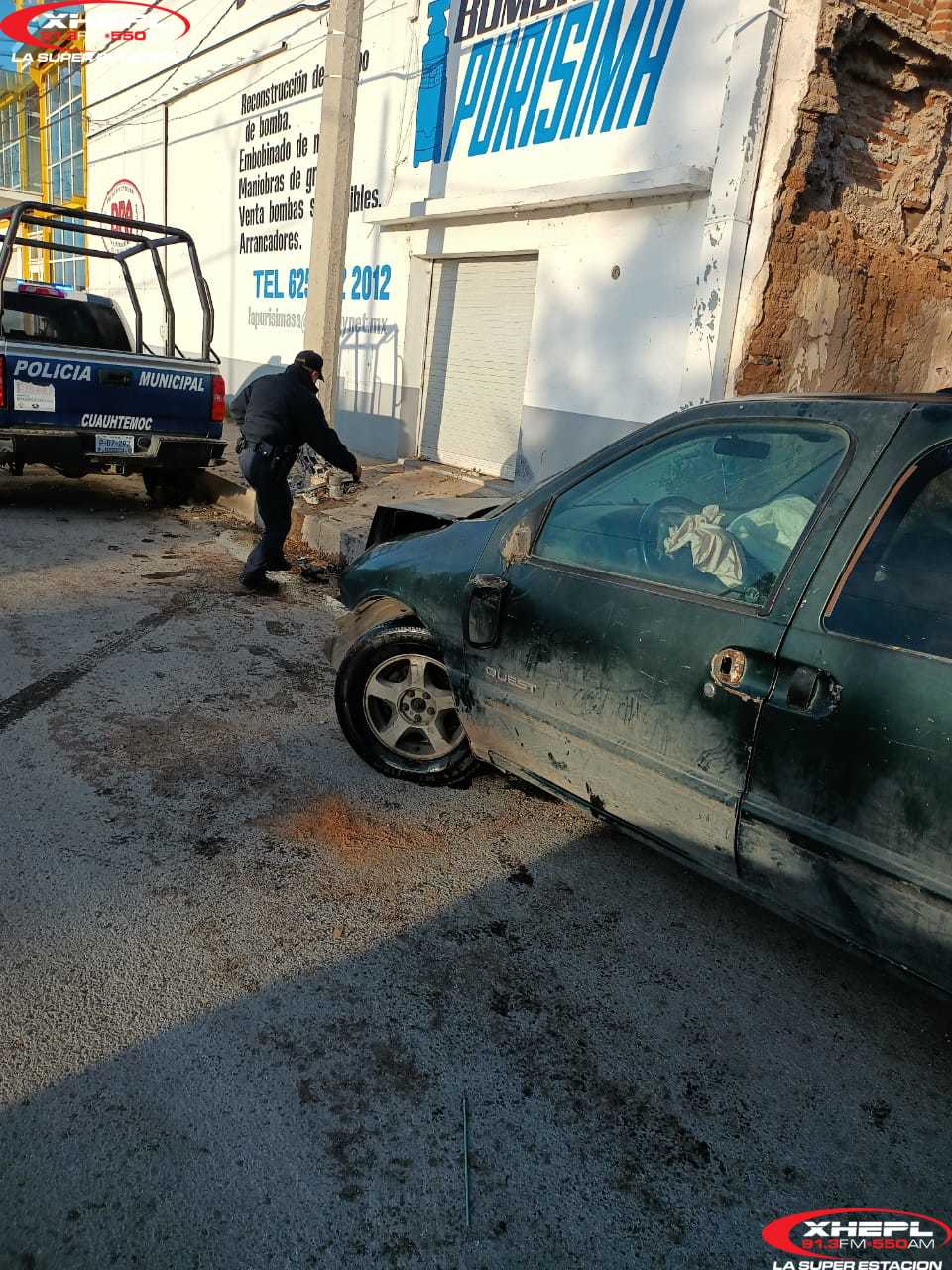 Roban Camioneta Y La Abandonan Al Chocar